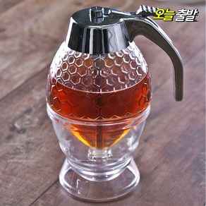 커빙 꿀 시럽디스펜서 200ml 허니디스펜서 보관용기 밀폐용기 병