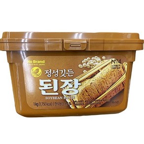 신송식품 정성깃든 된장, 2개, 1kg