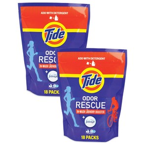 Tide Odo Rescue In Wash Odo Eliminato Scent B 타이드 오도어 레스큐 세탁 시 냄새 제거제 향 부스터 한 번 세탁으로 냄새 제거, 1개, 938.94g