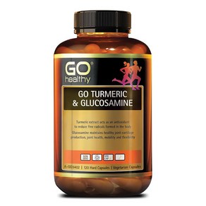 GO Healthy Tumeic & Glucosamine 120 Vege Capsules, 1개, 120정