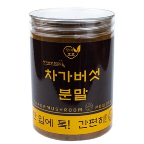 러시아 차가버섯분말 120g/차가버섯/차가버섯분말/차가버섯가루/러시아/러시아차가버섯/러시아산차가버섯/분말/가루/모미호호, 120g, 1개