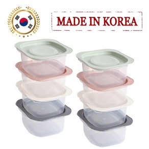 [국내생산] 온더밥 전자레인지용 냉동밥용기 300ml x 8개, 단품