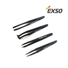 EXSO/엑소/플라스틱 핀셋 4종 택1/ESD-AAP/ESD-2AP/ESD-574P/ESD-6P