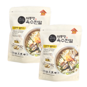 해통령 육수한알, 125g, 2개