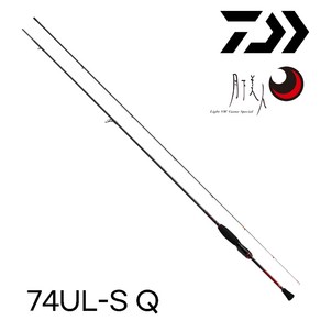 다이와 22 월하미인 EX AGS 74UL-S Q 볼락 루어 낚시대 로드 아징대