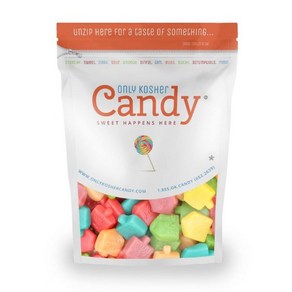 Only Koshe Candy 캔디 코셔 사탕 드레이들 모양 다양한 젤리 올타임 스낵 인증 글루텐 프리 및 저지방 2파운드, Only Koshe Candy 캔디 코셔 사탕 드레이, 1개