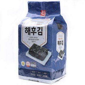 [더블유티] 해후 대용량 조미 전장김 200매, 1개, 상세 설명 참조, 550g