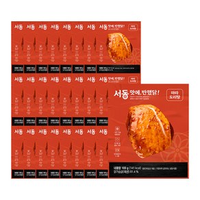 서동 맛에 반했닭 닭가슴살 마라도리탕맛 13+12 (총 25팩), 25개, 100g