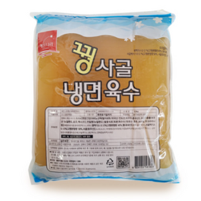 해든나라 꿩 사골 냉면 육수 3.5kg 벌크형, 2개, 3.4kg