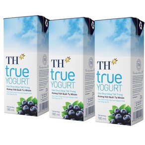 TH TRUE YOUGURT 베트남 TH 요구르트 | 블루베리맛 요구르트