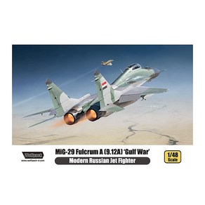 1/48 MiG-29 펄크럼 걸프전쟁 WP14804 밀리터리 전투기 프라모델 모형, 1개