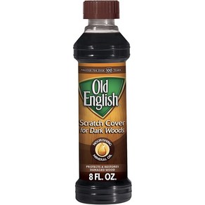 올드 잉글리쉬 스크레치 커버 & 어두운 목재용 오일 (Dak) Old English Scatch Cove Liquid Dak Wood 8 fl oz, 1개, 946ml