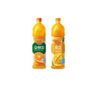 델몬트 오리지널 오렌지 100% 1.5L 3개+델몬트 오리지널 망고 1.5L 3개