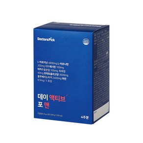 닥터스픽 데이액티브 포 맨 28포 아르기닌 아연, 560g, 1개