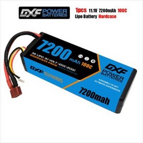 DXF 배터리 리튬 11.1v 7200mah 100c(3S) (딘스잭), 1개