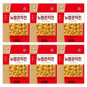 사조오양 팝콘치킨, 1kg, 6개