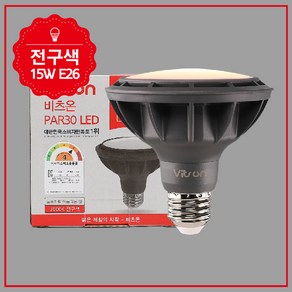 PAR30 LED 비츠온 확산형 15W 파30램프, 전구색, 1개