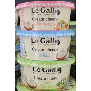 Le Gall 르갈 크림치즈 150g (1.딸기 2.플레인 3.갈릭&허브 / 3종 택1) / 프랑스