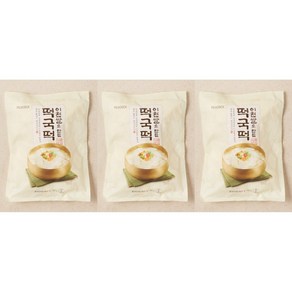 피코크 이천쌀로 만든 떡국떡 700g 냉장 보관, 3개