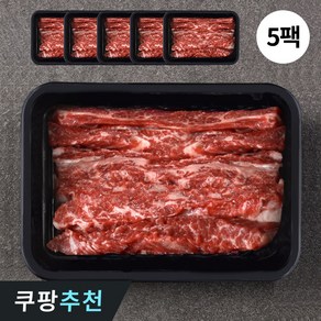 청정 호주산 소고기 갈비살 1kg 구이용 (200gX5팩) 개별포장