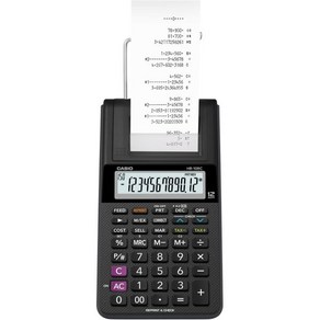 카시오 HR10RC 인쇄 계산기 프린터 영수증, Pinting Calculato