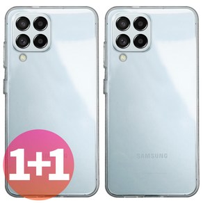 벌크온 1+1 갤럭시 와이드5 A22 공용 두꺼운 국내 생산 고투명 젤리 케이스