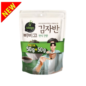 비비고 한식간장 김자반 50g+50g 번들, 100g, 1세트