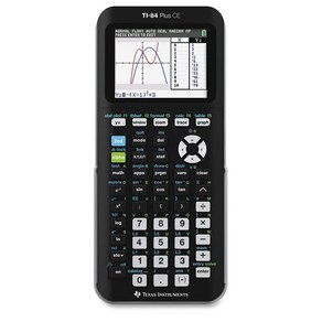 Texas Instuments 텍사스 인스트루먼트 TI-84 Plus CE Colo 그래픽 공학계산기 Gaphing Calculato, 블랙, 1개