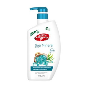 말레이시아 라이프부이 바디 클렌저 씨솔트 LIFEBUOY Sea Salt Bottle 900ml, 1개