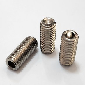 스텐304 무두렌치볼트 무두볼트 세트스크류 전사이즈 M3x3mm, M5, 20mm, 1개