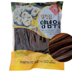 일가집 양념우엉, 6개, 1kg, 1개입