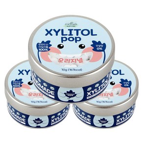 수제 장인 자일리톨 팝 캔디 사탕, 70g, 3개