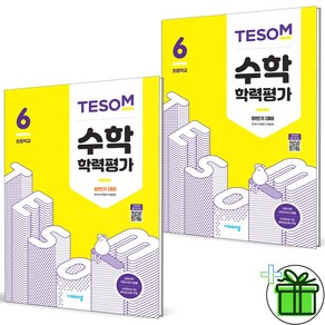 2025 테솜 수학학력평가 초6 상반기+하반기 세트 (전2권), 수학영역, 초등6학년