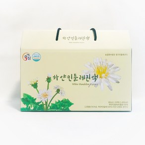 [양구민들레]무농약 직영재배 토종 하얀민들레 진액 30포 80ml