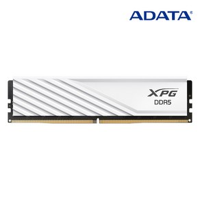 ADATA DDR5-6000 CL30 LANCER BLADE 화이트 (16GB) RAM 데스트탑용 메모리, 1개