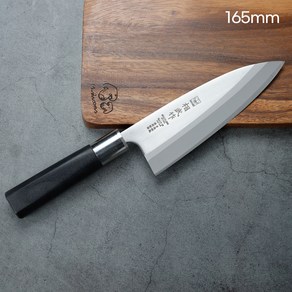 일본 니켄(NIKKEN) 명월도 데바칼 낚시칼 블랙, 1개, 플라스틱손잡이