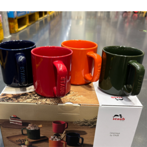 스타우브 머그컵4P세트 350ml Sams Club 샘스클럽 정품구매대행상품 Staub Mug Set, 1개, 4COLOR