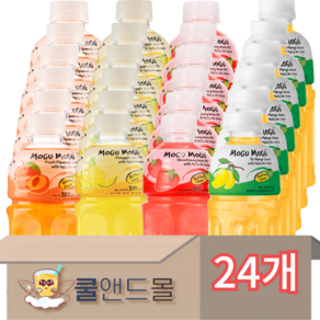 (서진프리미엄) 모구모구 4종혼합(복숭아+망고+파인애플+딸기) 320mlx24ea, 320ml, 24개