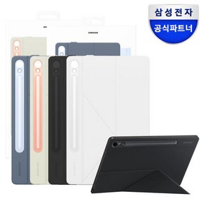 아트박스/삼성전자 삼성 갤럭시탭S10플러스 스마트 북커버 케이스 EF-BX810, 블랙, 1개