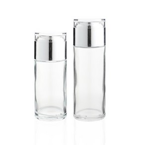 스킨로션유리공병-100ml 120ml(투명용기+실버뚜껑), 스킨-100ml, 1개