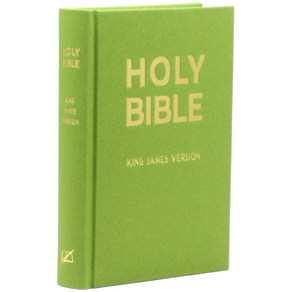 말씀보존학회 Holy Bible KJV(King James Vesion) - 중(하드커버 카키 단본) 성경책