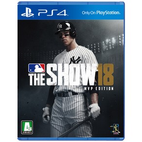 PS4 MLB THE SHOW 18 한국 정발 중고품