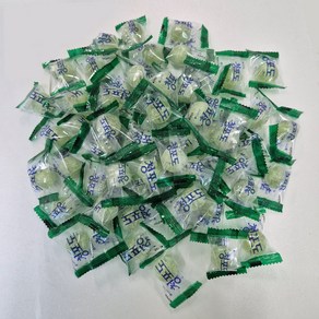 롯데 청포도 캔디 개별포장 100개, 9g