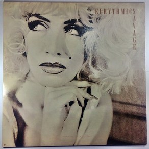 (중고LP) EURYTHMICS SAVAGE 1987년 발매 라이센스 (자켓 음반 상태 AA. 해설지 있음)