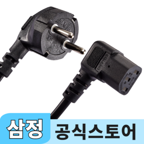 삼정 국산 AC 전원케이블 파워코드, 1.8m, 1개