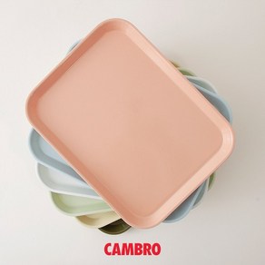 [수입원] 캠브로 CAMBRO 캠트레이 카페 사각 쟁반 트레이, 1개