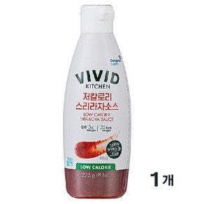 비비드키친 저칼로리 스리라차소스 275G, 1개