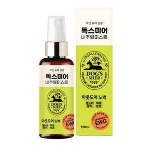 독스미어 내추럴미스트 디탱글러실키, 1개, 120ml