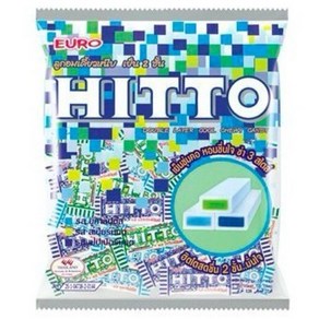 태국 히토 민트 츄잉 캔디 사탕 HITTO MINT CHEWY CANDY 120g x 3개