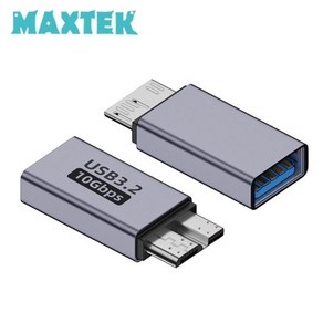 무배 MT471 USB-A to USB3.0 Mico-B 변환 젠더 M/F, 1개